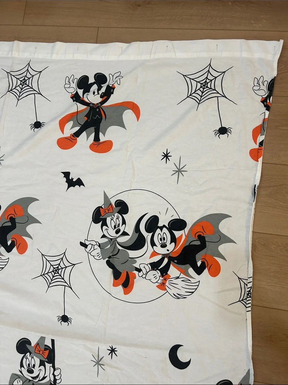 Disney Mickey and Minnie Halloween Shower Curtain